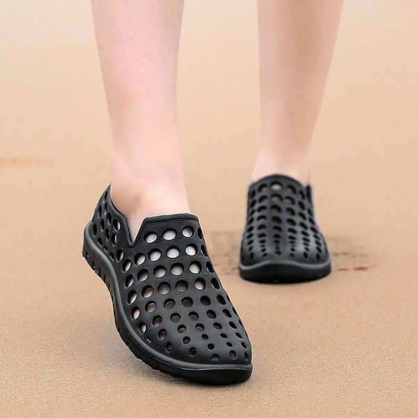 woman summer shoes beach women flat sandals rubber female sandalias hole ladies shoe sandle, Black
woman summer shoes beach women flat sandals rubber female sandalias hole ladies shoe sandle, Black