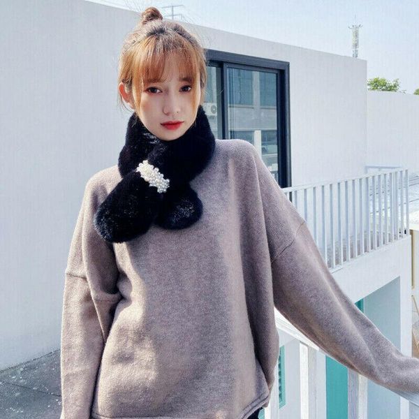 scarves brand women winter thicken plush faux fur scarf solid color collar shawl neck warmer shrugs knitted neckerchief wraps, Blue;gray
scarves brand women winter thicken plush faux fur scarf solid color collar shawl neck warmer shrugs knitted neckerchief wraps, Blue;gray