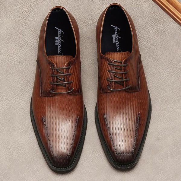 dress shoes luxury pointed toe derby man office daily genuine leather formal party oxfords men's wedding bridal flats mde227, Black
dress shoes luxury pointed toe derby man office daily genuine leather formal party oxfords men's wedding bridal flats mde227, Black