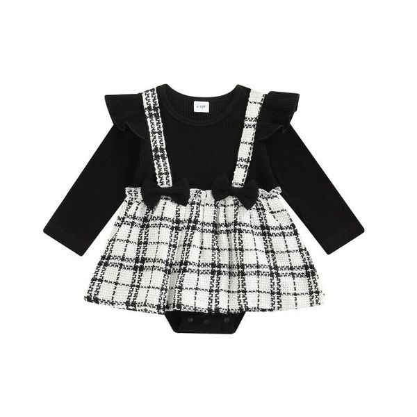 rompers 0-18m infant baby girl long sleeve jumpsuit round neck bodysuit pathchwork fake two-piece style clothing, Blue
rompers 0-18m infant baby girl long sleeve jumpsuit round neck bodysuit pathchwork fake two-piece style clothing, Blue