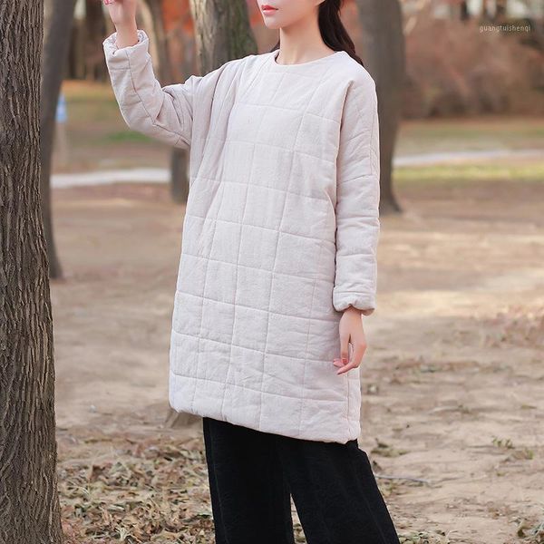 women's down & parkas women winter thick 2021 cotton linen cotton-padded pullovers solid color long sleeve casual loose coat for, Black
women's down & parkas women winter thick 2021 cotton linen cotton-padded pullovers solid color long sleeve casual loose coat for, Black