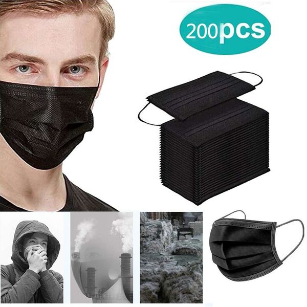 200pc lot disposable face mascarillas anti-dust filter earloop activated carbon black cotton masque halloween cosplay mask
200pc lot disposable face mascarillas anti-dust filter earloop activated carbon black cotton masque halloween cosplay mask