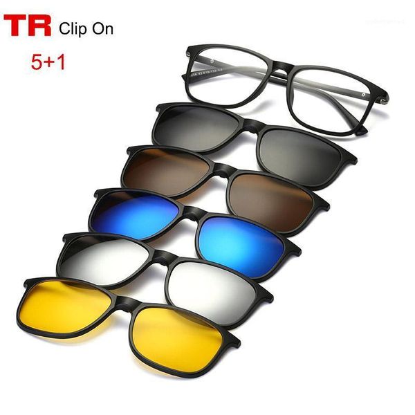 classic tr90 clip on sunglasses men women magnet myopia optical frame with 5 sun glasses lens, White;black
classic tr90 clip on sunglasses men women magnet myopia optical frame with 5 sun glasses lens, White;black