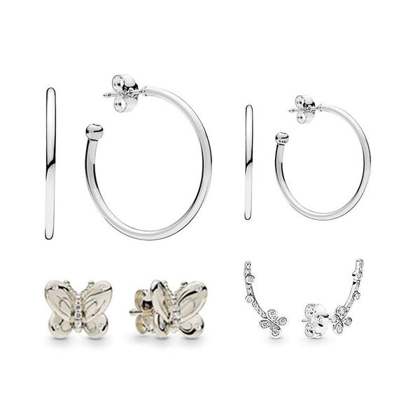 fashion 100% s925 sterling silver shining flower butterfly earrings women's classic exquisite jewelry gift stud, Golden;silver
fashion 100% s925 sterling silver shining flower butterfly earrings women's classic exquisite jewelry gift stud, Golden;silver