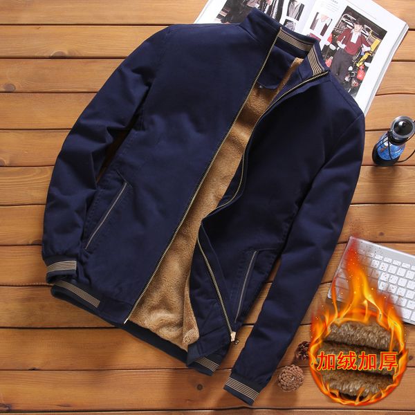 men's jackets winter casual cotton fleece bomber jacket men fashion baseball hip hop streetwear slim warm coats brand clothing p4a, Black;brown
men's jackets winter casual cotton fleece bomber jacket men fashion baseball hip hop streetwear slim warm coats brand clothing p4a, Black;brown