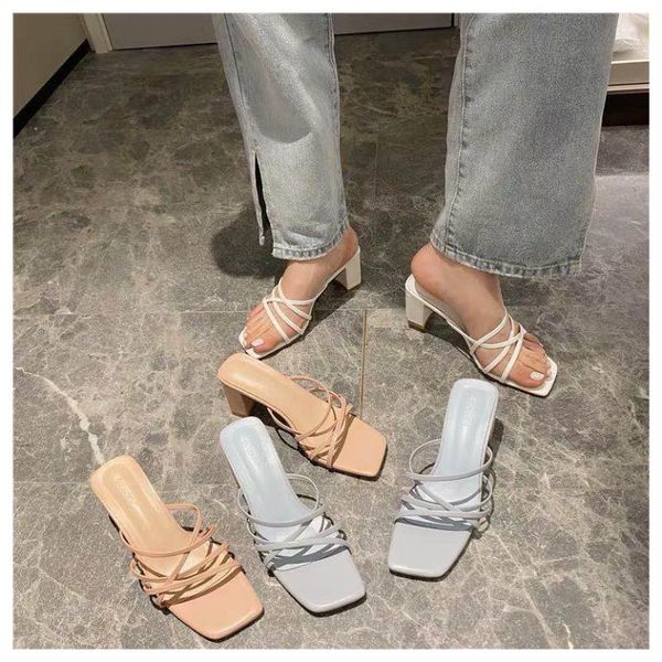 slippers fashion brand women narrow band slides summer shoes square heel peep toe sandal beach flip flops sandalias mujer, Black
slippers fashion brand women narrow band slides summer shoes square heel peep toe sandal beach flip flops sandalias mujer, Black