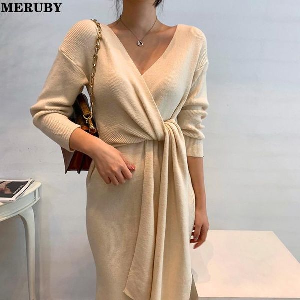 casual dresses elegant knitted for women fall winter 2021 fashion long sleeve v neck sweater midi dress with side belt, Black;gray
casual dresses elegant knitted for women fall winter 2021 fashion long sleeve v neck sweater midi dress with side belt, Black;gray