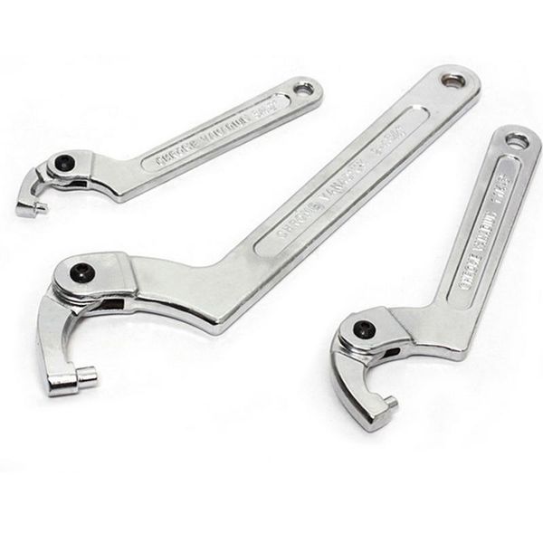 hand tools 1pcs adjustable wrench hook spanner square/round head key for round bolt 19-51/32-76/51-120mm
hand tools 1pcs adjustable wrench hook spanner square/round head key for round bolt 19-51/32-76/51-120mm