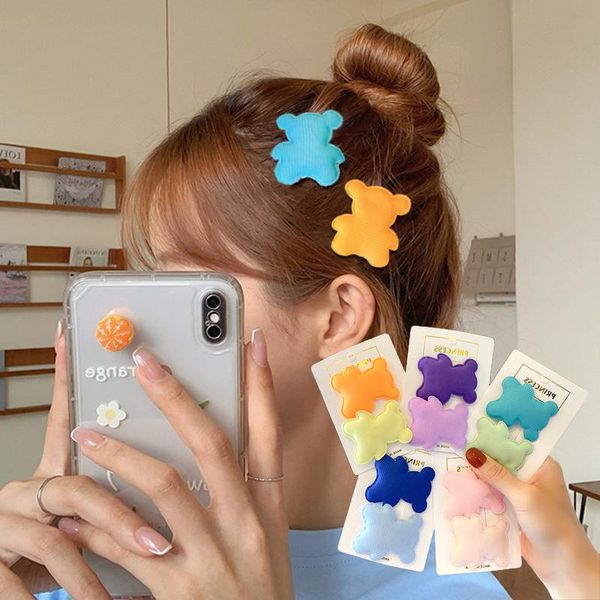 hair accessories 2pcs/set women girls cute candy colors bears clips sweet hairpins lovely bb barrette headband fashion, Slivery;white
hair accessories 2pcs/set women girls cute candy colors bears clips sweet hairpins lovely bb barrette headband fashion, Slivery;white