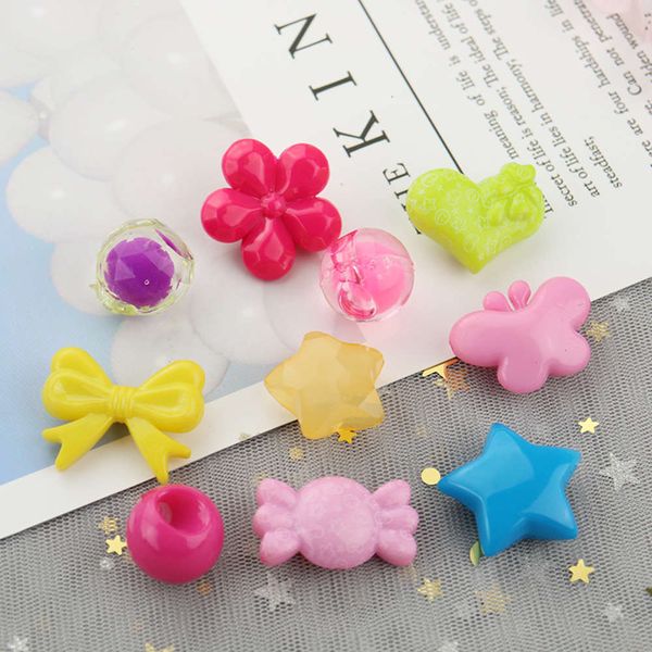 hairpin diy children's materials handmade hairpin hair ring bracelet accessories small fresh color acrylic beads, Golden;silver
hairpin diy children's materials handmade hairpin hair ring bracelet accessories small fresh color acrylic beads, Golden;silver