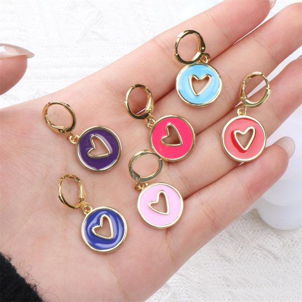 hoop & huggie simple design enamel hollow heart earrings for women 2021 fashion ear cuff piercing dangle jewelry gifts, Golden;silver
hoop & huggie simple design enamel hollow heart earrings for women 2021 fashion ear cuff piercing dangle jewelry gifts, Golden;silver