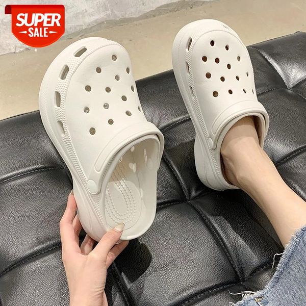 summer sandals clogs for women 2021 trend shoes womens platform garden increase outdoor croks beach slippers #sp2k, Black
summer sandals clogs for women 2021 trend shoes womens platform garden increase outdoor croks beach slippers #sp2k, Black