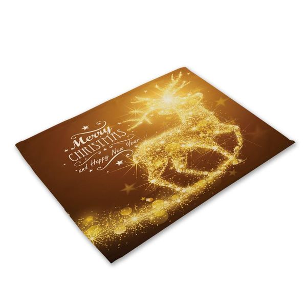 mats & pads christmas series printed cotton and linen cloth insulation western-style mat tableware ma0011
mats & pads christmas series printed cotton and linen cloth insulation western-style mat tableware ma0011