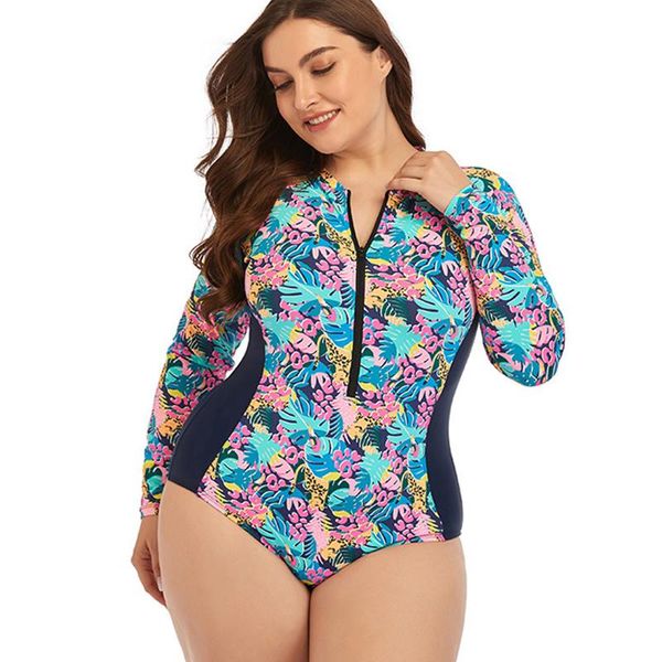 one-piece suits 2021 plus size 5xl leaf print one piece swimsuit long sleeve swimwear women bathing suit retro vintage surfing
one-piece suits 2021 plus size 5xl leaf print one piece swimsuit long sleeve swimwear women bathing suit retro vintage surfing