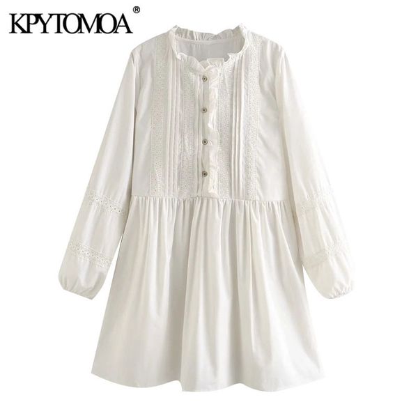 women sweet fashion with lace trim pleated mini dress vintage ruffled collar long sleeve female dresses vestidos 210416, Black;gray
women sweet fashion with lace trim pleated mini dress vintage ruffled collar long sleeve female dresses vestidos 210416, Black;gray
