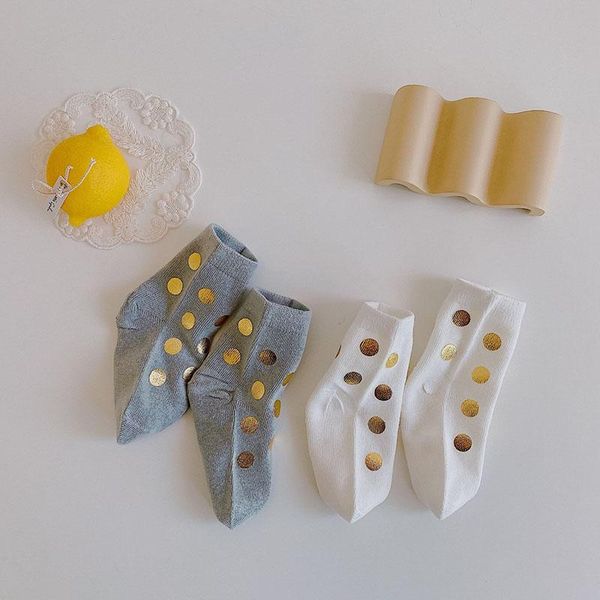 spring/summer golden dot children's socks korean fashion small fresh polka baby sock circle simple boy/girls ciothes accessories, Pink;yellow
spring/summer golden dot children's socks korean fashion small fresh polka baby sock circle simple boy/girls ciothes accessories, Pink;yellow