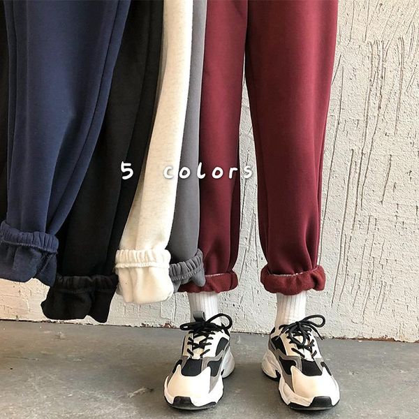 harlem pants women embroidered autumn winter thick sweatpants loose high waist straight wide leg female casual thin trousers women's &, Black;white
harlem pants women embroidered autumn winter thick sweatpants loose high waist straight wide leg female casual thin trousers women's &, Black;white