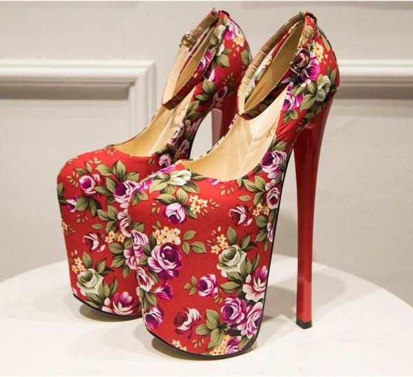 dress shoes pumps ladies platform women's 22cm thin high heels zapatos mujer ankle straps stiletto crossdresser round toe for lady, Black
dress shoes pumps ladies platform women's 22cm thin high heels zapatos mujer ankle straps stiletto crossdresser round toe for lady, Black