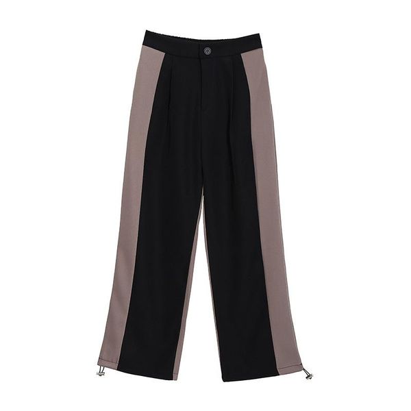 women's pants & capris autumn spring wide leg oversize women panelled loose casual drawstring cuff wild sport trousers female, Black;white
women's pants & capris autumn spring wide leg oversize women panelled loose casual drawstring cuff wild sport trousers female, Black;white