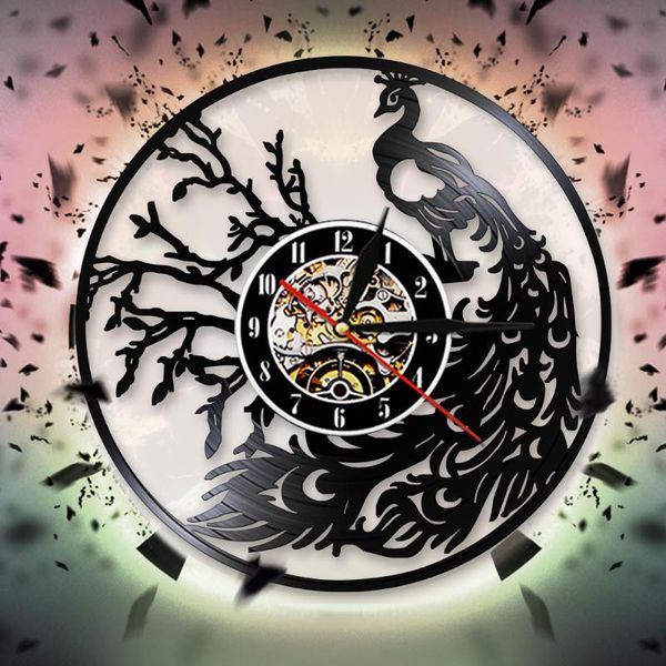 wall clocks cute peacock art decorative clock animals record creative animal bird home decor for children's room 
wall clocks cute peacock art decorative clock animals record creative animal bird home decor for children's room