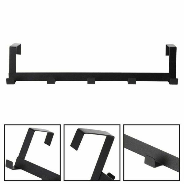 hooks & rails over the door 5 home bathroom organizer rack clothes coat hat towel hanger good load-bearing wrought iron material
hooks & rails over the door 5 home bathroom organizer rack clothes coat hat towel hanger good load-bearing wrought iron material