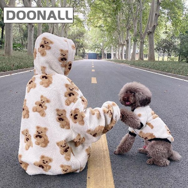 matching dog shirt & owner lamb wool coat bear pattern cloth for puppy cat and mommy pet clothing parent mother outfits apparel
matching dog shirt & owner lamb wool coat bear pattern cloth for puppy cat and mommy pet clothing parent mother outfits apparel