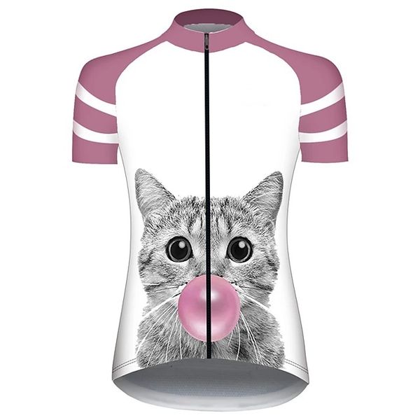 2021 short sleeve cycling jersey summer spandex polyester pink balloon deer giraffe and cat bike top, Black;red
2021 short sleeve cycling jersey summer spandex polyester pink balloon deer giraffe and cat bike top, Black;red