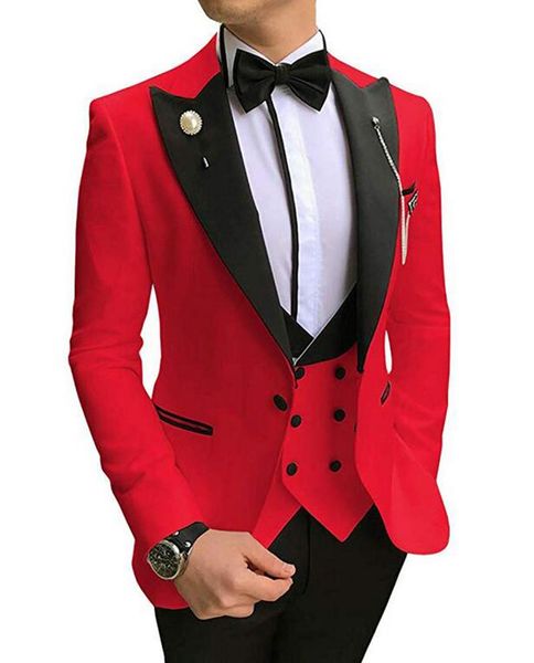 men's suits & blazers men's stitching color 3-piece suit jacket custom fashion groom wedding dress tuxedo lapel vest pants, White;black
men's suits & blazers men's stitching color 3-piece suit jacket custom fashion groom wedding dress tuxedo lapel vest pants, White;black