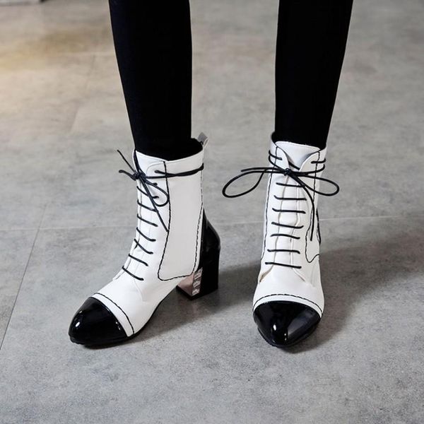 boots big size -17 women shoes ankle for ladies woman winter tip color matching, Black
boots big size -17 women shoes ankle for ladies woman winter tip color matching, Black