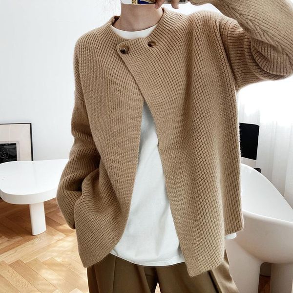 women's knits & tees retro sweater cardigan women knitwear autumn lazy style oversized jackets elegant casual quality straight, White
women's knits & tees retro sweater cardigan women knitwear autumn lazy style oversized jackets elegant casual quality straight, White