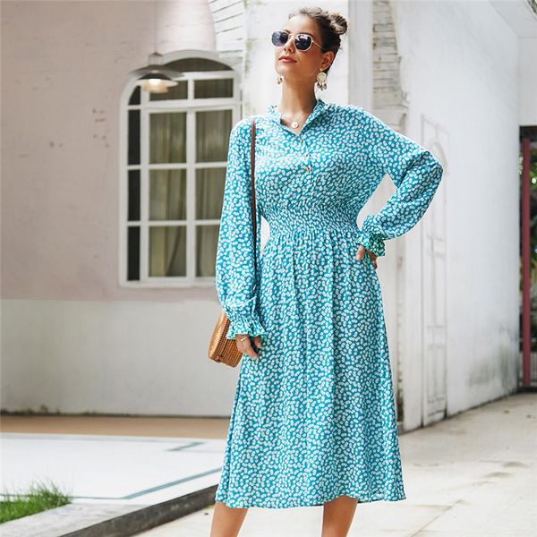 spring summer elegant butterfly sleeve women's floral print a-line dress new full sleeve turn-down collar long ladies dress 210413, Black;gray
spring summer elegant butterfly sleeve women's floral print a-line dress new full sleeve turn-down collar long ladies dress 210413, Black;gray