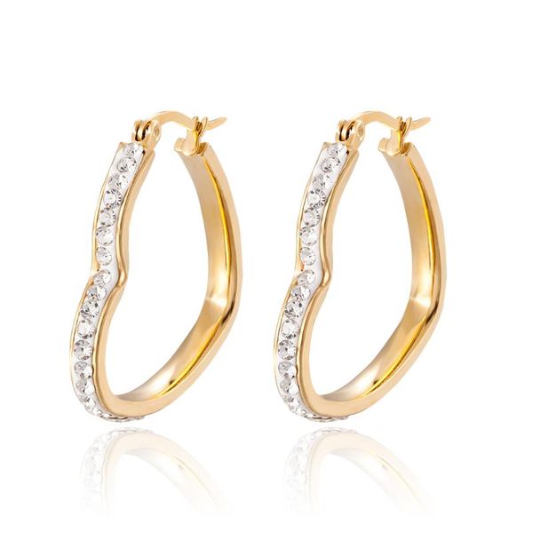 gold heart-shaped rhinestone drop earrings ear ring crystal for women's luxury party shining dangle wedding jewelry hoop & huggie, Golden;silver
gold heart-shaped rhinestone drop earrings ear ring crystal for women's luxury party shining dangle wedding jewelry hoop & huggie, Golden;silver