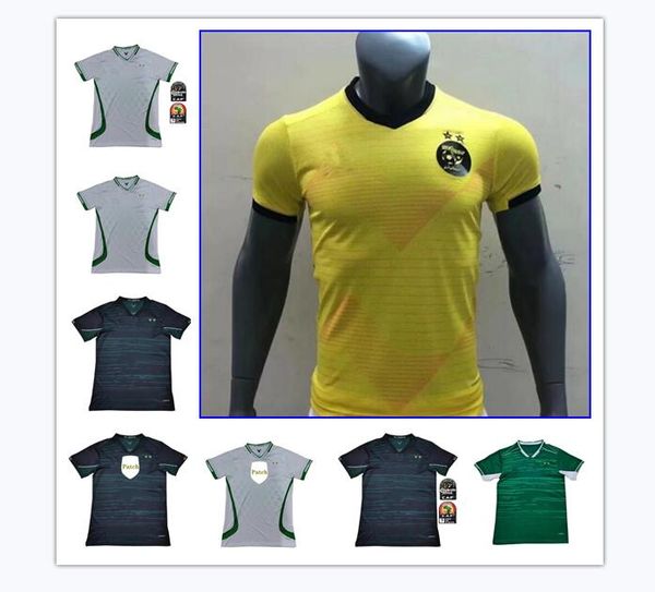 algerie 2021 2022 home white away green soccer jerseys mahrez feghouli bennacer atal 20 21 22 23 algeria football kits shirt men kids sets m, Black;yellow
algerie 2021 2022 home white away green soccer jerseys mahrez feghouli bennacer atal 20 21 22 23 algeria football kits shirt men kids sets m, Black;yellow