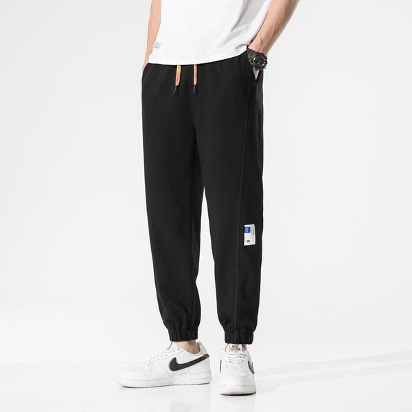 men's pants korean fashion loose thin 2021 summer straight capris sports casual leggings, Black
men's pants korean fashion loose thin 2021 summer straight capris sports casual leggings, Black