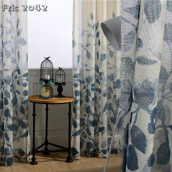curtain & drapes modern pastoral european style curtains printed linen semi-blackout for living dining room bedroom
curtain & drapes modern pastoral european style curtains printed linen semi-blackout for living dining room bedroom