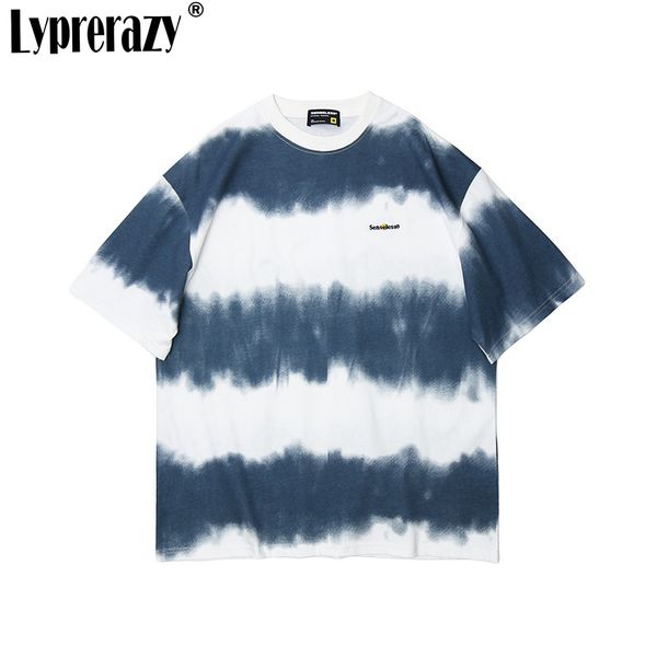 hip-hop streetwear t-shirts men stripe tie-dye o-neck harajuku male loose casual tee shirts, White;black
hip-hop streetwear t-shirts men stripe tie-dye o-neck harajuku male loose casual tee shirts, White;black
