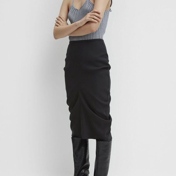 skirts women high waist bud skirt lady knee length female solid color casual 2021 spring autumn, Black
skirts women high waist bud skirt lady knee length female solid color casual 2021 spring autumn, Black