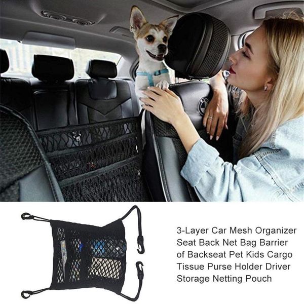car organizer 3-layer mesh seat back net bag barrier of backseat pet kids cargo tissue purse holder driver storage netting pouch
car organizer 3-layer mesh seat back net bag barrier of backseat pet kids cargo tissue purse holder driver storage netting pouch
