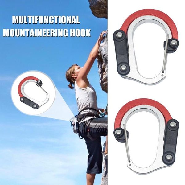 cords, slings and webbing d-shaped climbing carabiner multi-functional mountaineering hanging hooks portable lock buckle for outdoor camping
cords, slings and webbing d-shaped climbing carabiner multi-functional mountaineering hanging hooks portable lock buckle for outdoor camping