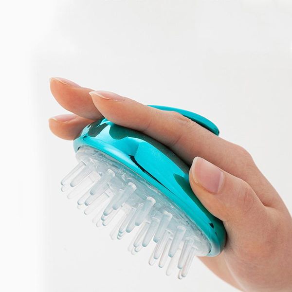 hair brushes spa slimming massage brush silicone head body shampoo scalp comb washing shower bath, Silver
hair brushes spa slimming massage brush silicone head body shampoo scalp comb washing shower bath, Silver