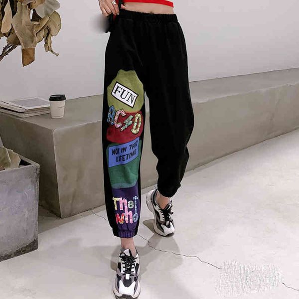 women's pants & capris spring loose pants women sequins sweat oversized hip hop streetwear letter graffiti leisure polyester trousers 9, Black;white
women's pants & capris spring loose pants women sequins sweat oversized hip hop streetwear letter graffiti leisure polyester trousers 9, Black;white