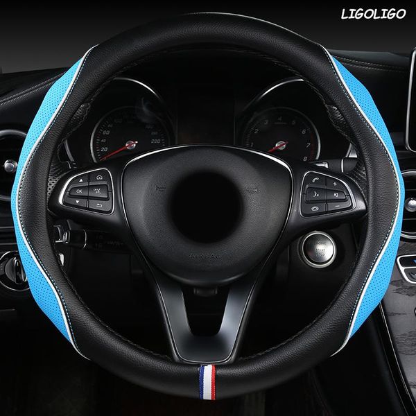 steering wheel covers ligoligo leather car cover for hondas civics crv brv fit jazz accords city mobilio stream 
steering wheel covers ligoligo leather car cover for hondas civics crv brv fit jazz accords city mobilio stream