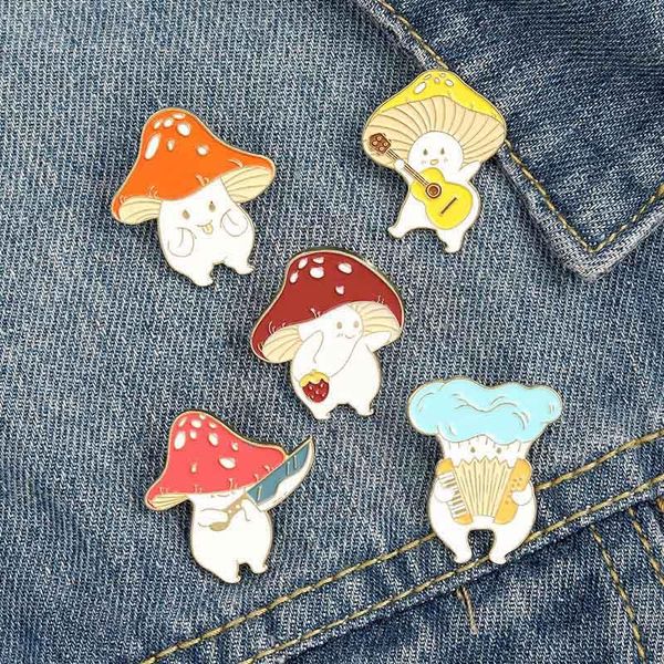 pins, brooches cute animal mushroom brooch bag clothes portfolio lapel enamel pin badges cartoon jewelry gifts for student friends, Gray
pins, brooches cute animal mushroom brooch bag clothes portfolio lapel enamel pin badges cartoon jewelry gifts for student friends, Gray
