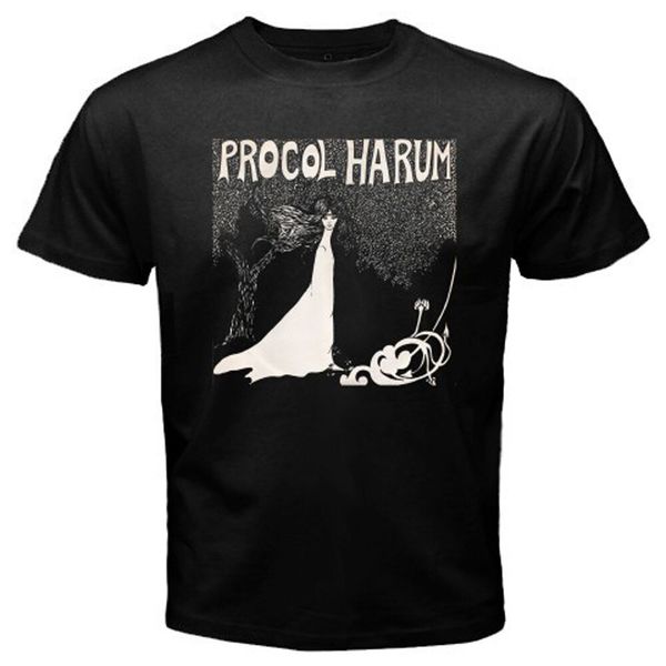 New Procol Harum A Whiter Shade Of Pale Logo Men's Black T-Shirt Size S to 3XL, White;black
New Procol Harum A Whiter Shade Of Pale Logo Men's Black T-Shirt Size S to 3XL, White;black