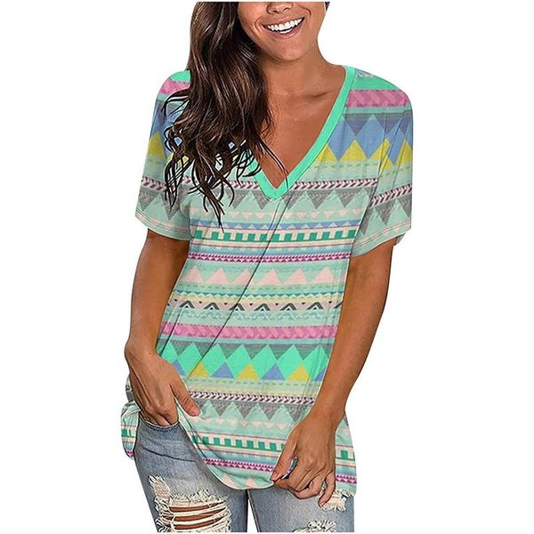 women's t-shirt womens stripe printing v-neck short sleeve plus size women clothing summer dress woman clothes fashion trends 2021, White
women's t-shirt womens stripe printing v-neck short sleeve plus size women clothing summer dress woman clothes fashion trends 2021, White