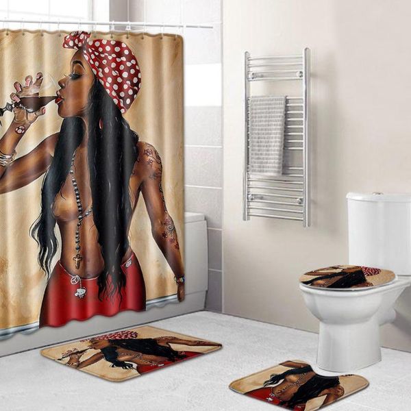 bathroom curtain shower curtains for kitchen woman pattern printing mat set bath mats
bathroom curtain shower curtains for kitchen woman pattern printing mat set bath mats