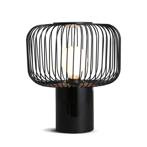 table lamps modern black/white metal desk lamp birdcage bedside decorative living room bedroom light home lighting fixtures
table lamps modern black/white metal desk lamp birdcage bedside decorative living room bedroom light home lighting fixtures