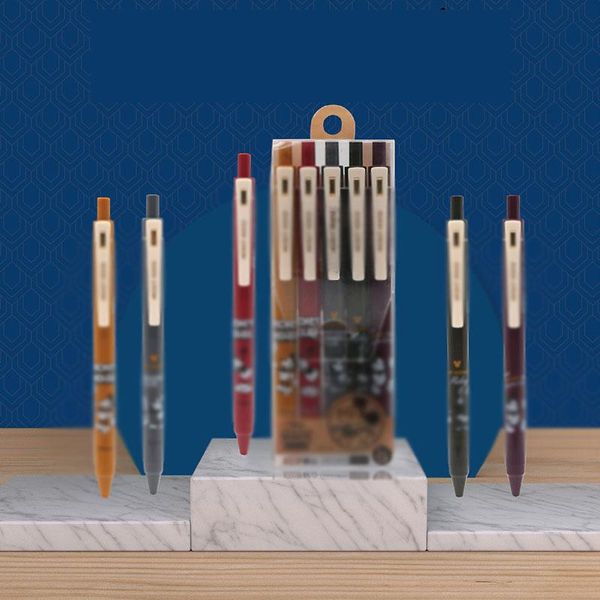 pcs/lot retro mouse 5 colors press gel pen cute 0.5mm neutral pens for writing office school supplies stationery gift
pcs/lot retro mouse 5 colors press gel pen cute 0.5mm neutral pens for writing office school supplies stationery gift