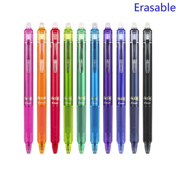 gel pens original pilot frixion clicker ball knock 0.5mm erasable fine point black blue red lfbk-23f-b (japan import)
gel pens original pilot frixion clicker ball knock 0.5mm erasable fine point black blue red lfbk-23f-b (japan import)