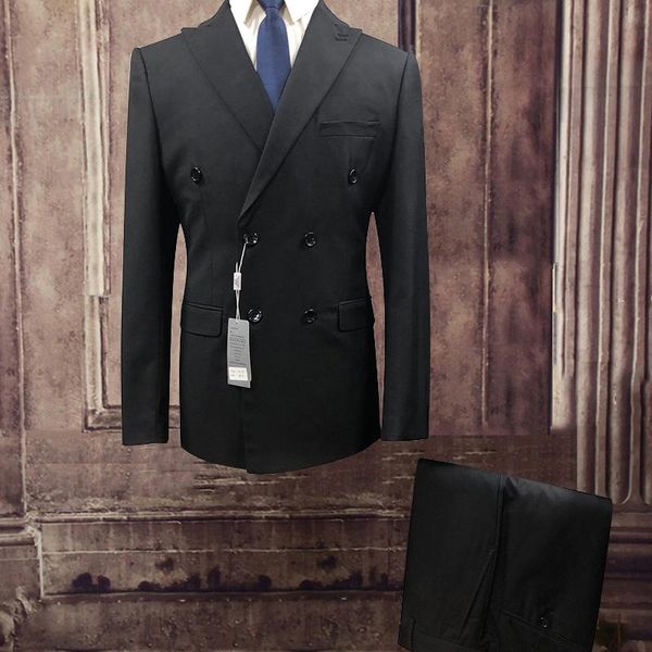 men's suits & blazers arrival classic office suit british style blazer double breasted masculino dsfraces hombre latest coat pant desig, White;black
men's suits & blazers arrival classic office suit british style blazer double breasted masculino dsfraces hombre latest coat pant desig, White;black